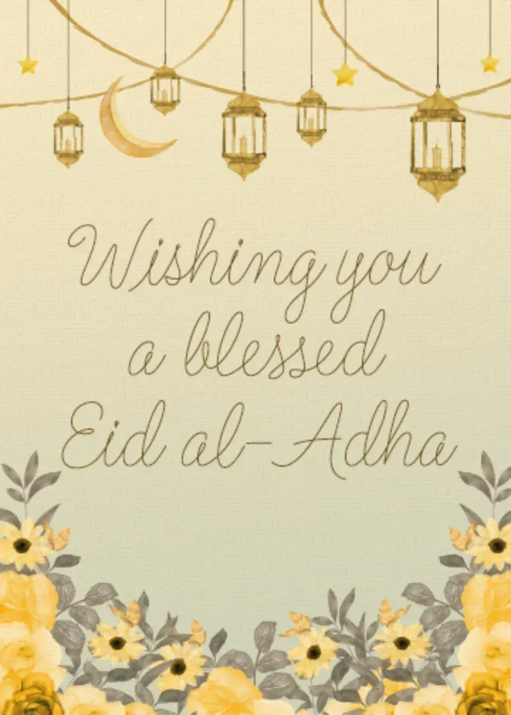 Floral Lantern card front