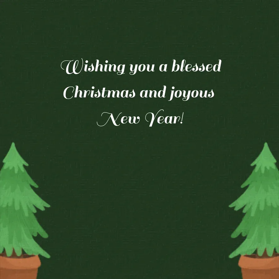 Simply Blessed Photo card inside right