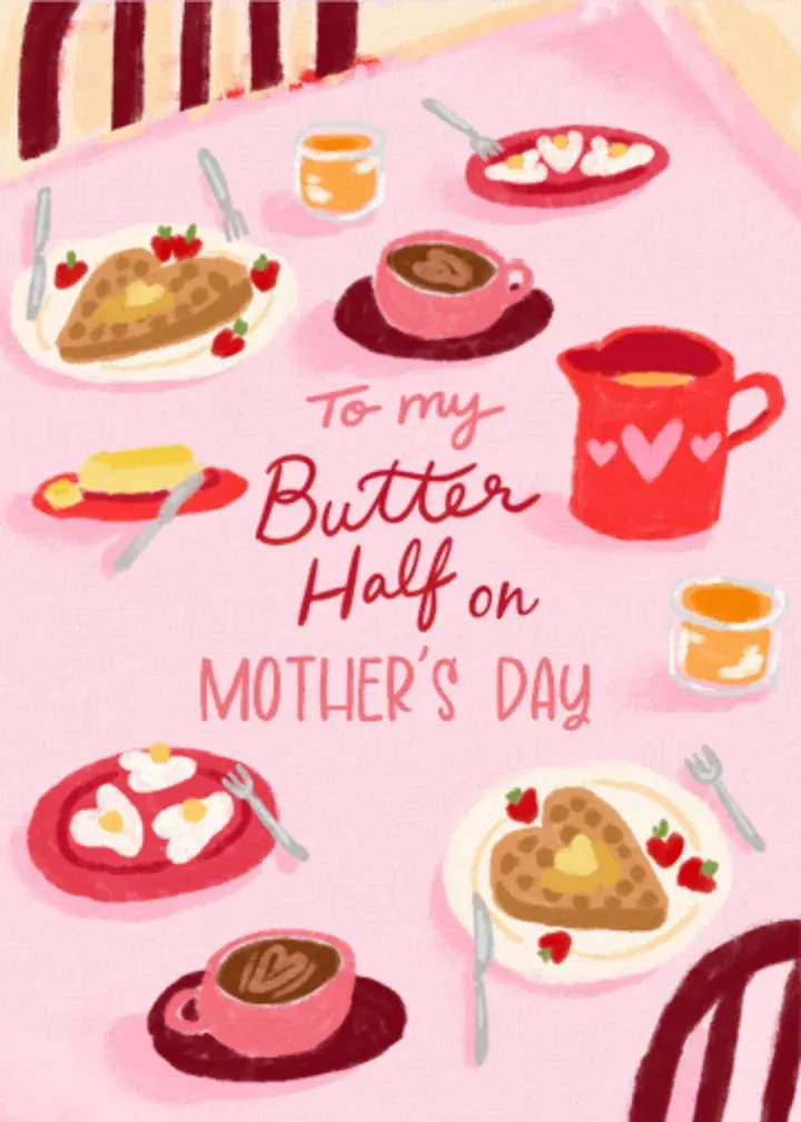Butter Half Wife card front
