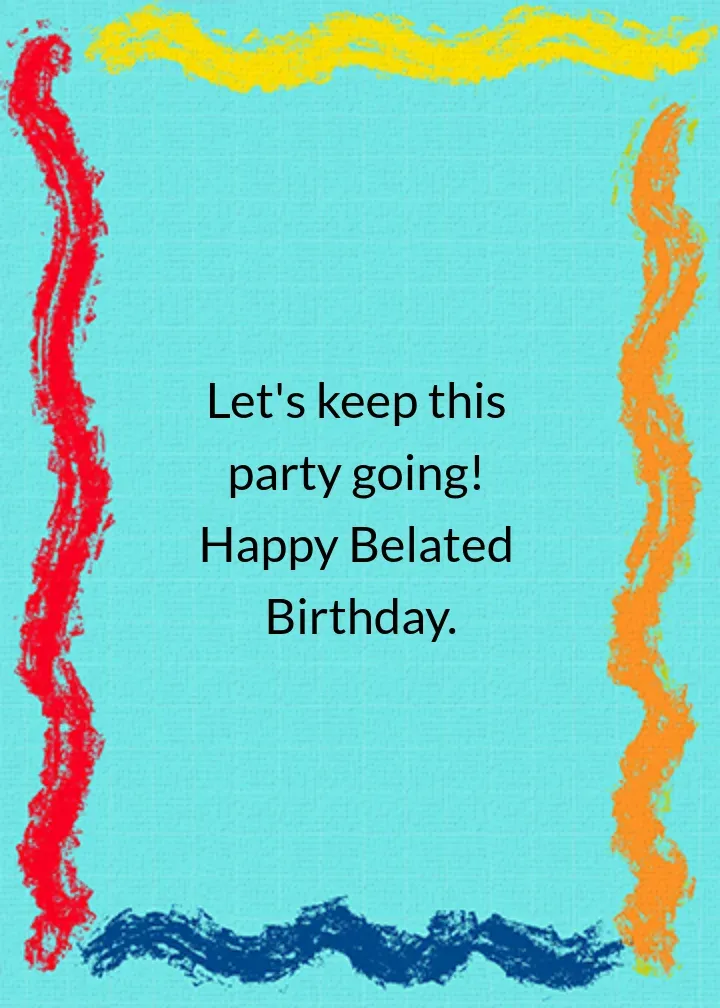 Still Your Birthday card inside right