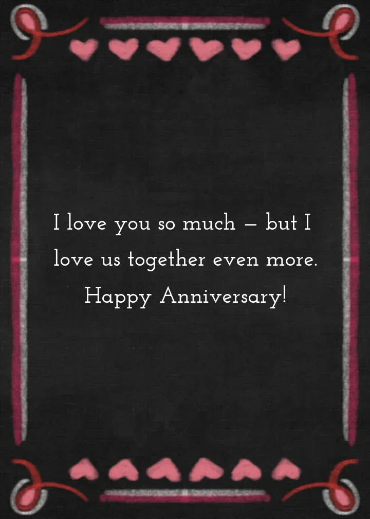 Words of Love card inside right