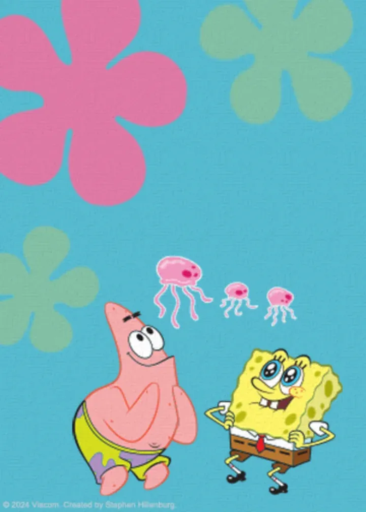 SpongeBob Birthday card inside left