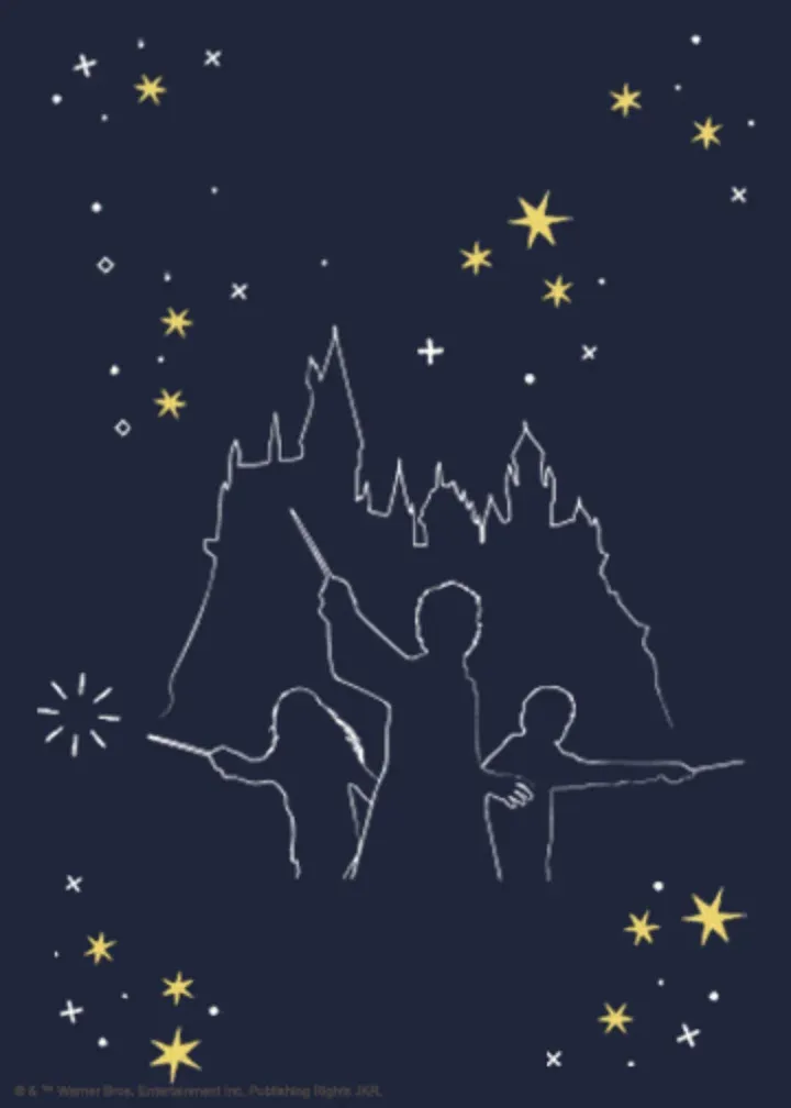 Harry Potter Birthday card inside left