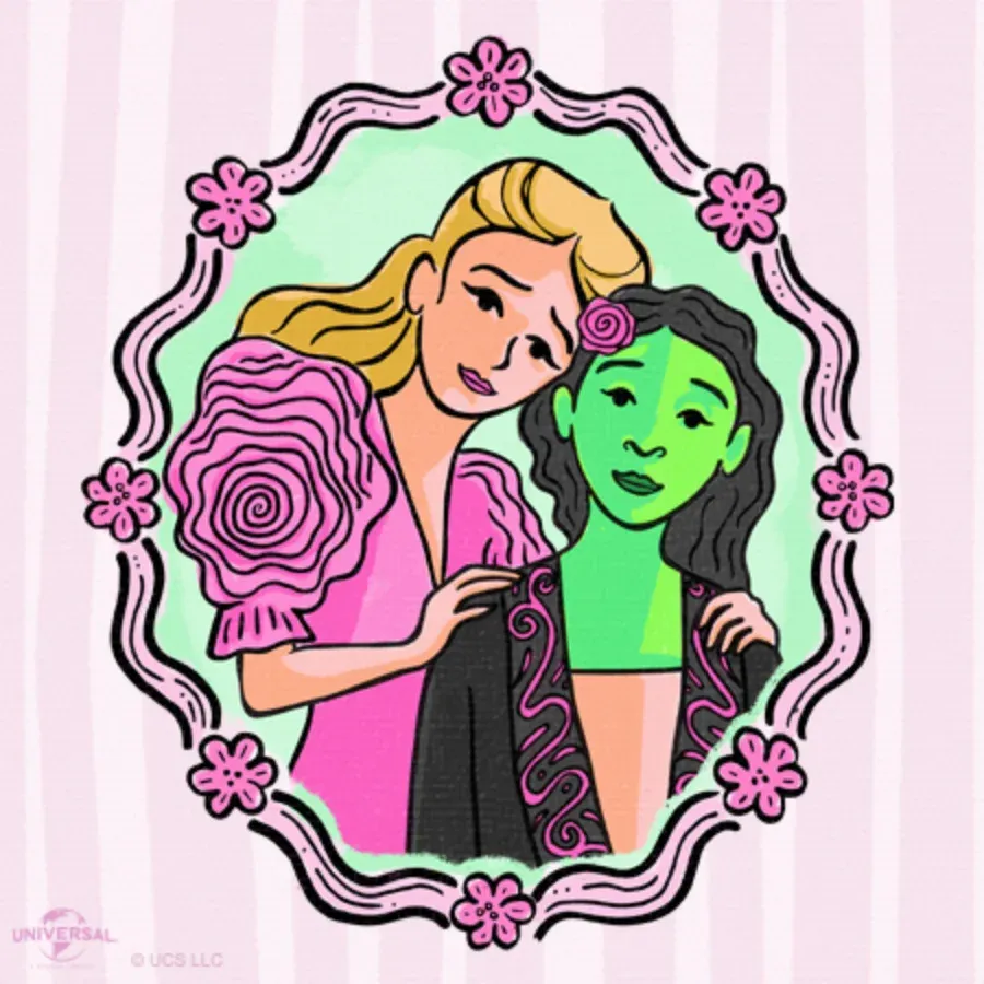 Wicked | Galentine card inside left