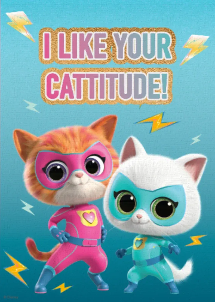SuperKitties | Valentine's Day card front