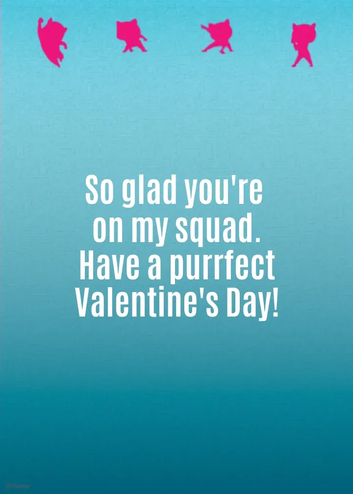 SuperKitties | Valentine's Day card inside right