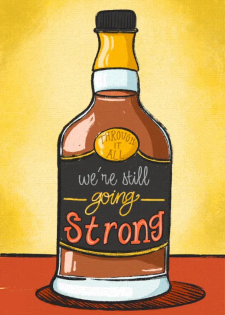 Still Going Strong card inside left