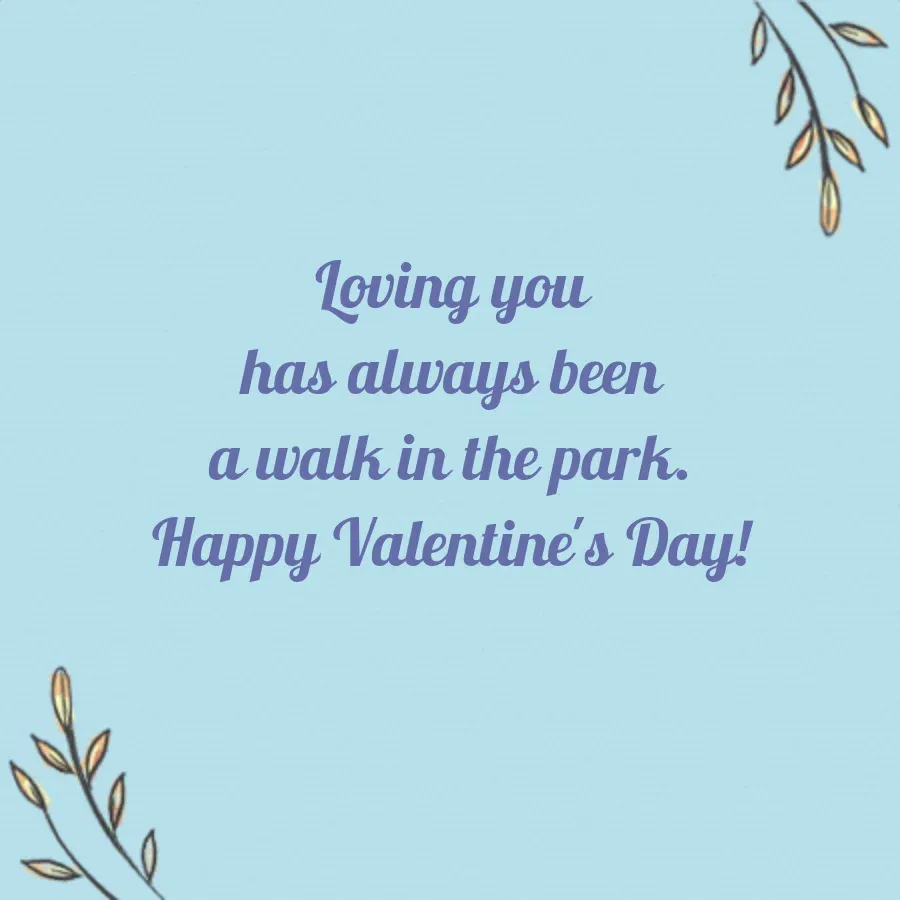 Lady & the Tramp Valentine card inside right