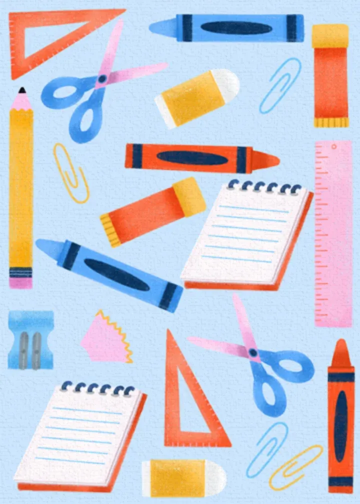 Big Heart Teach card inside left