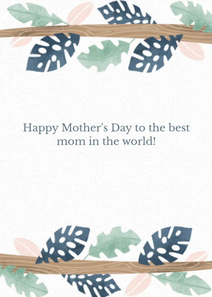 Koala-ty Mom card inside right