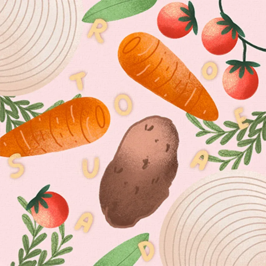 Souper Mom card inside left