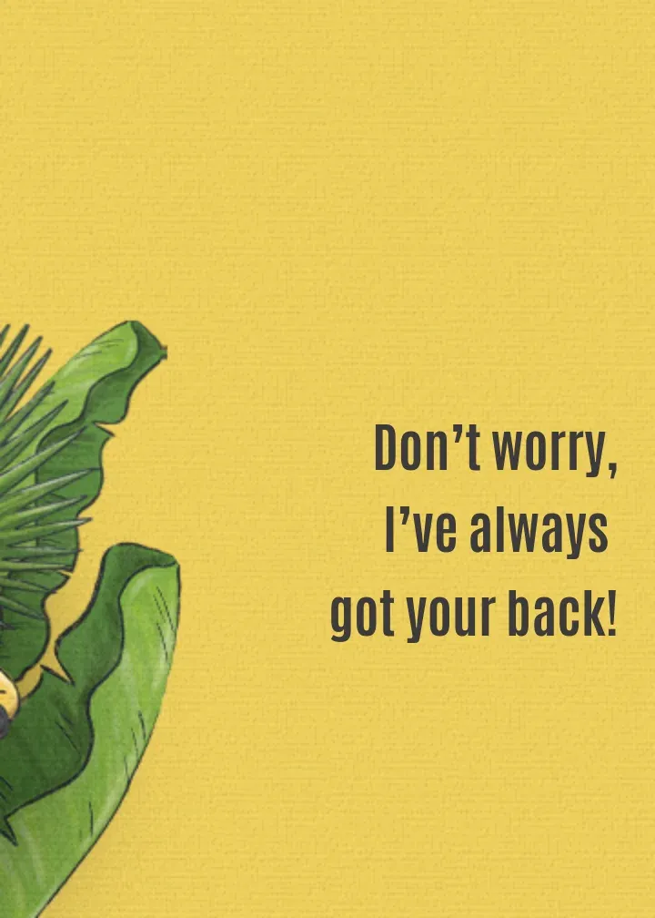 Minions | Bad Mood Bananas card inside right