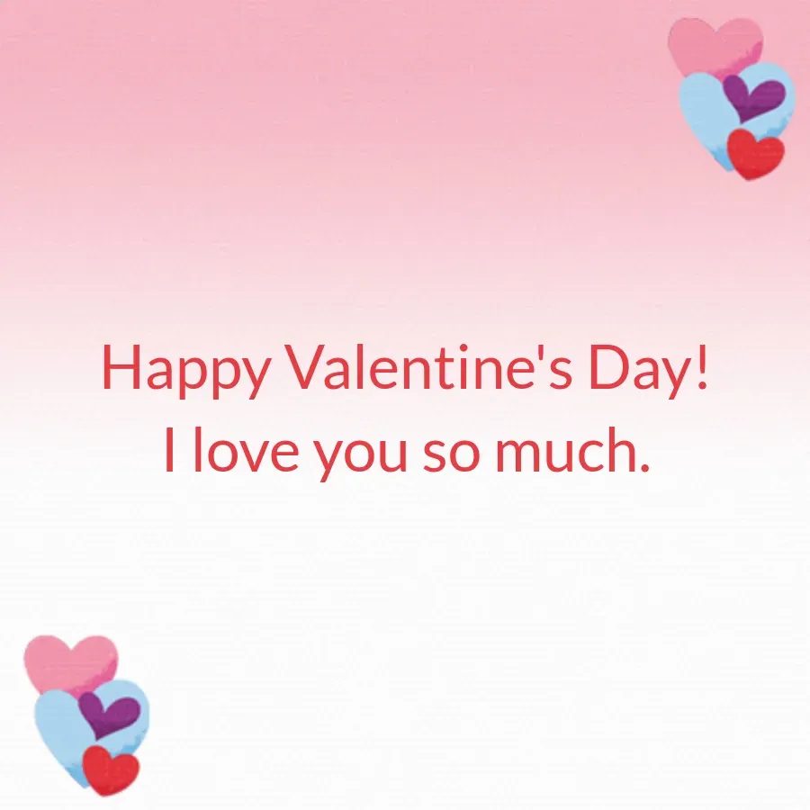 Elmo Happy Valentine card inside right