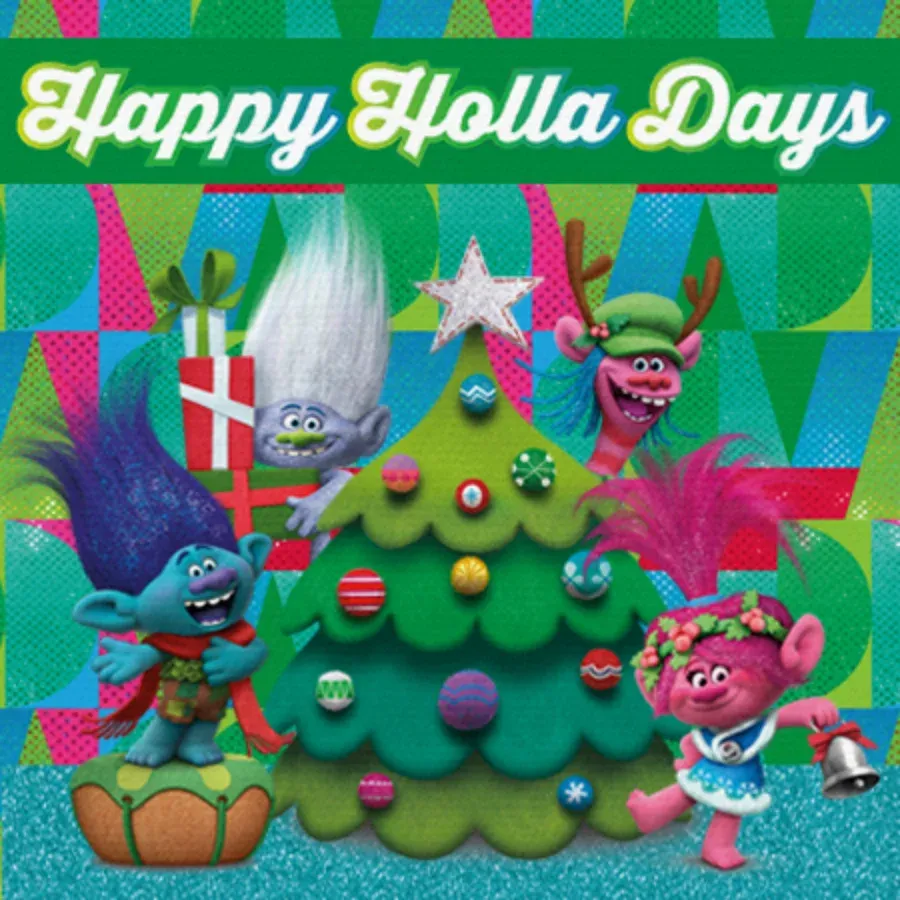 Trolls | Holladays card front