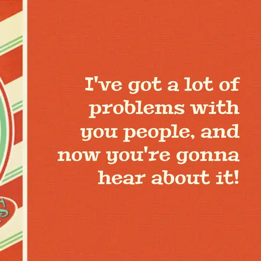 Seinfeld Festivus Rest Of Us card inside right