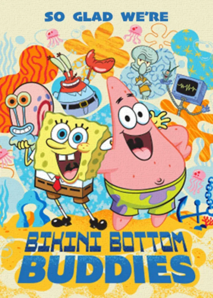 SpongeBob Friendship card front