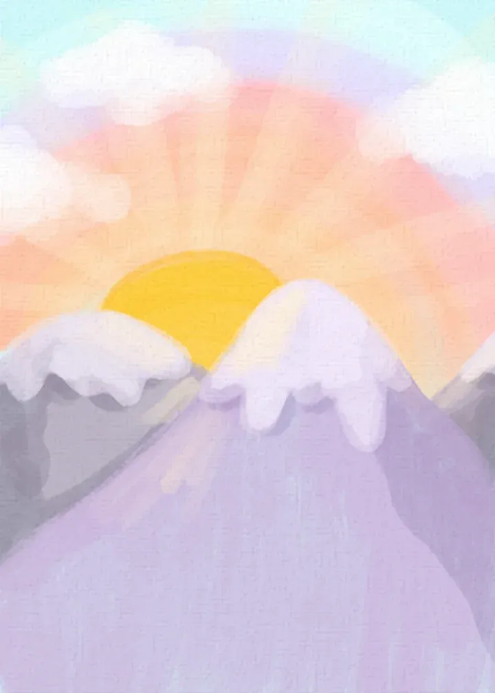 Parenthood Mountain card inside left