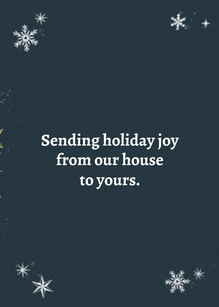 Harry Potter | Happy Holiday Ornaments card inside right