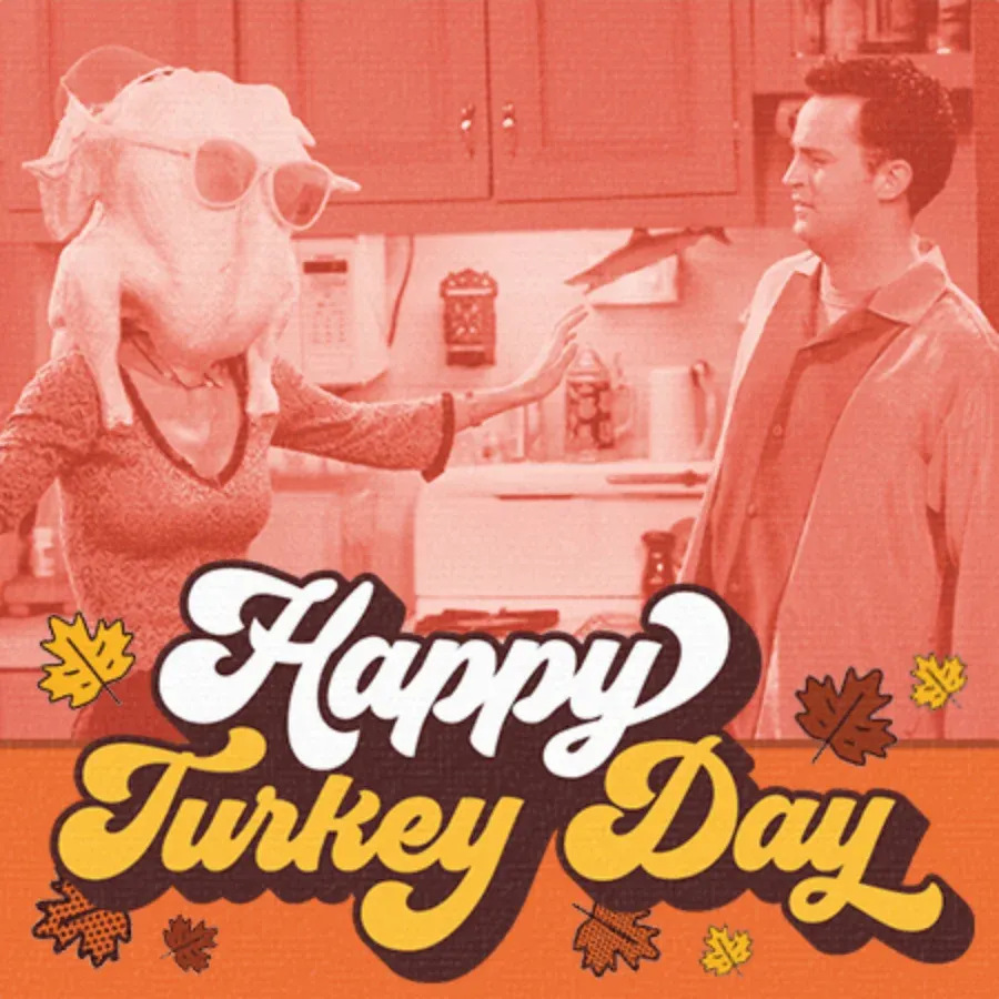 Friends | Happy Thanksgiving card front