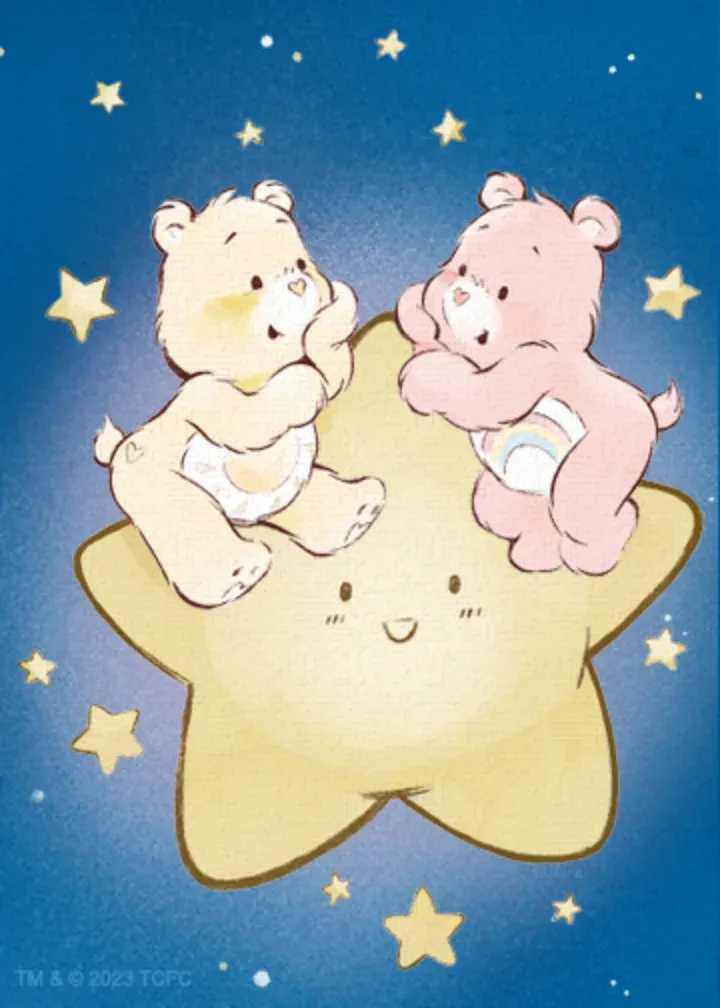 Care Bears | Baby Thank You Moon card inside left