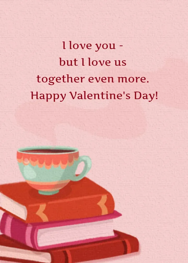 Love Our Story card inside right