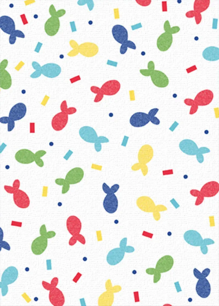 Fin-tastic Birthday card inside left