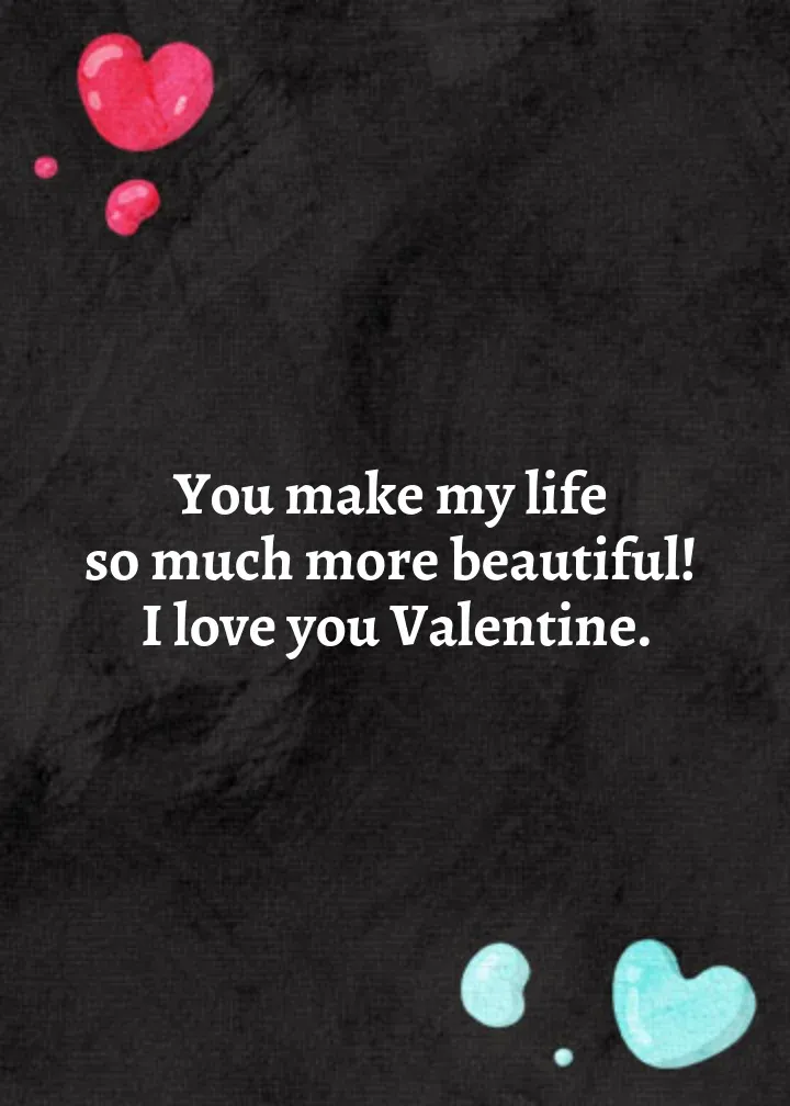 Colorful Life card inside right