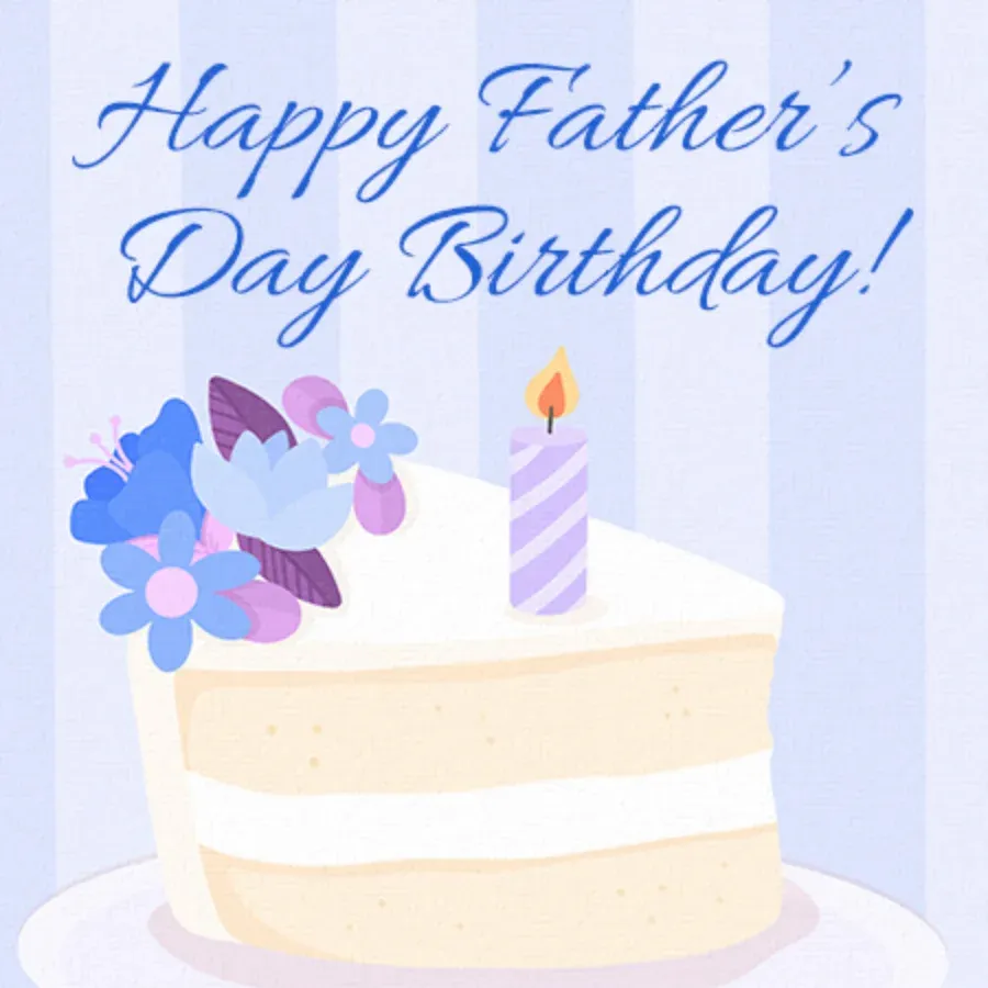 Father's Day Birthday card front