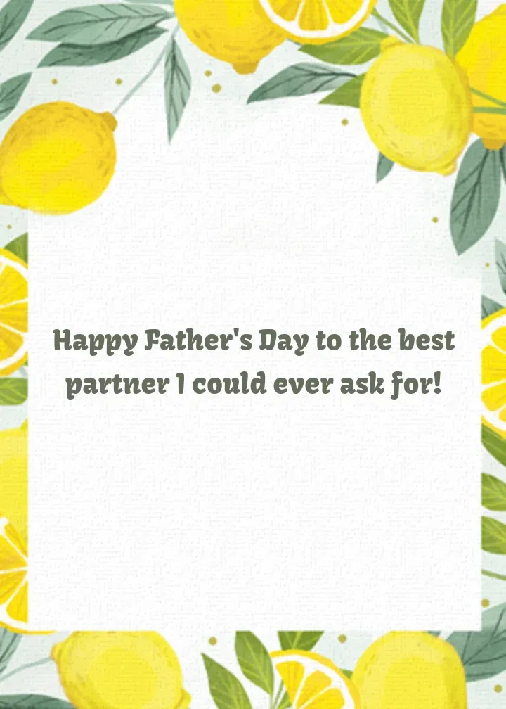 Main Squeeze Husband card inside right