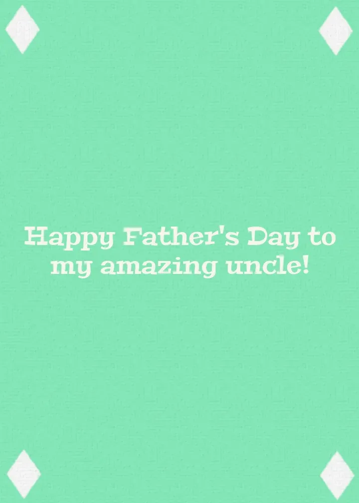 Uncle Argyle card inside right