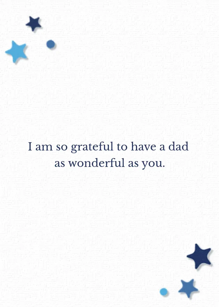 Father's Day Polaroid card inside right