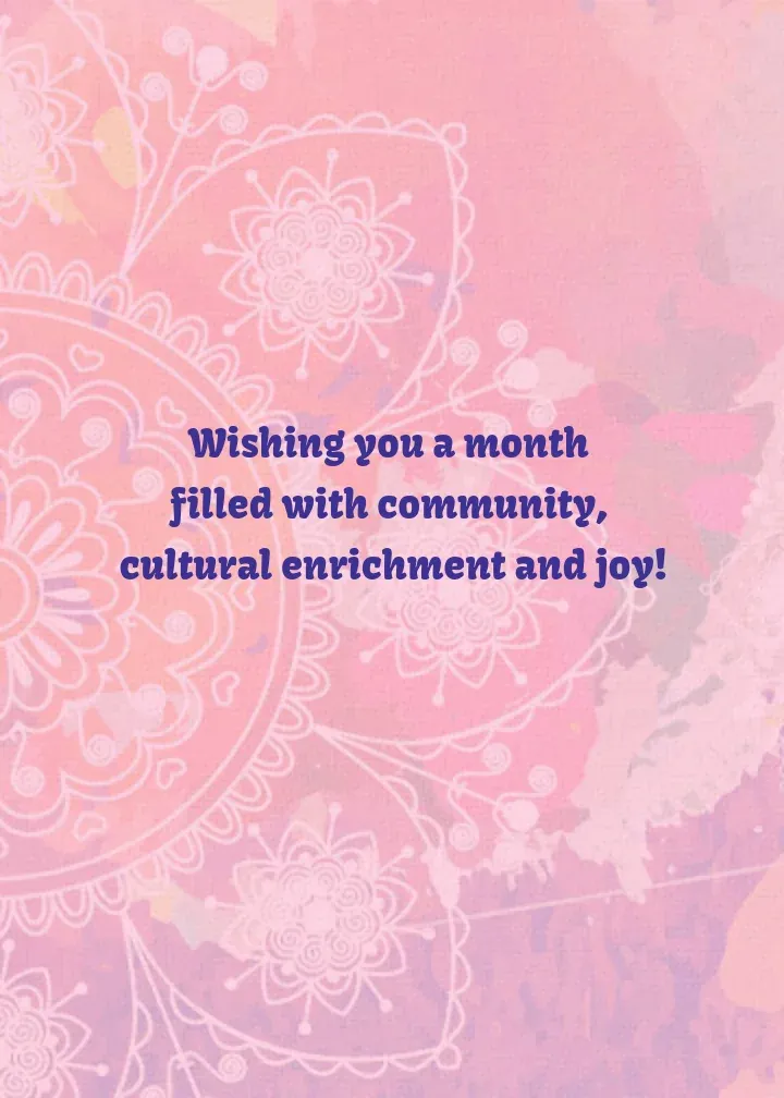 AAPI Mandala card inside right