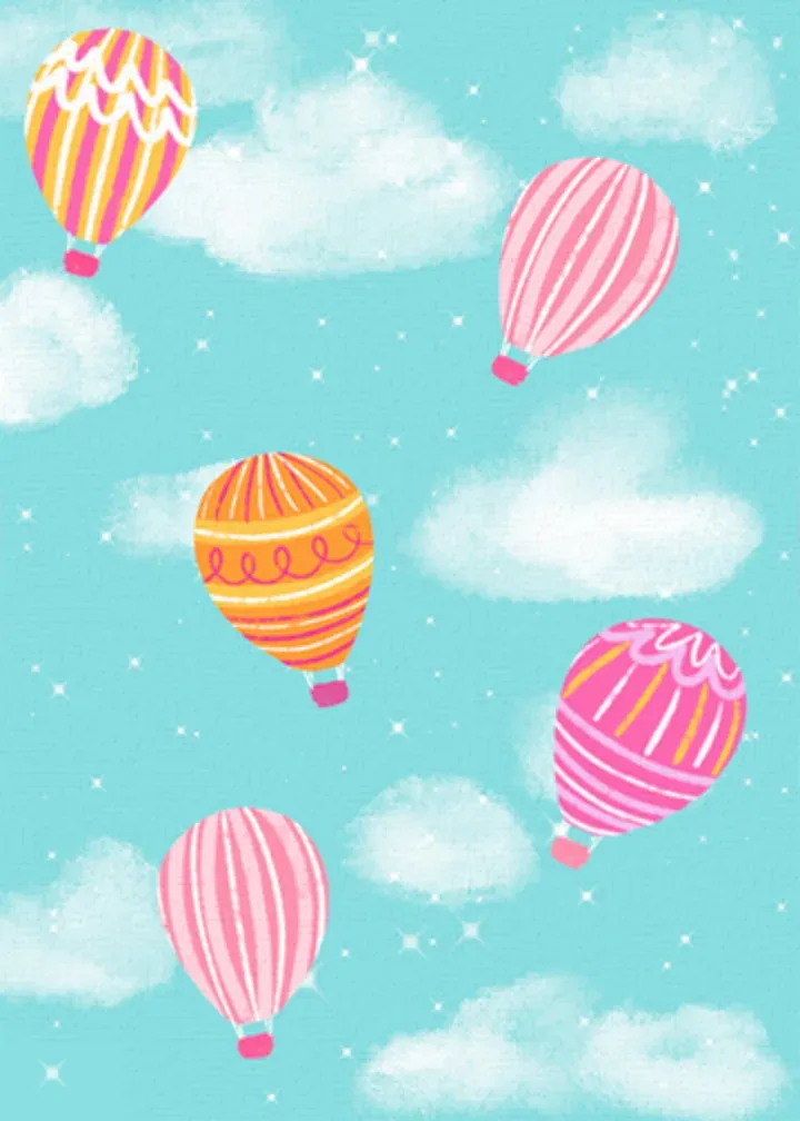 The Sky's the Limit card inside left