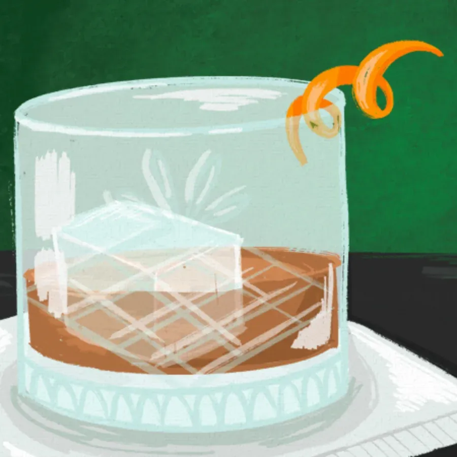 Old Fashioned Thanks card inside left