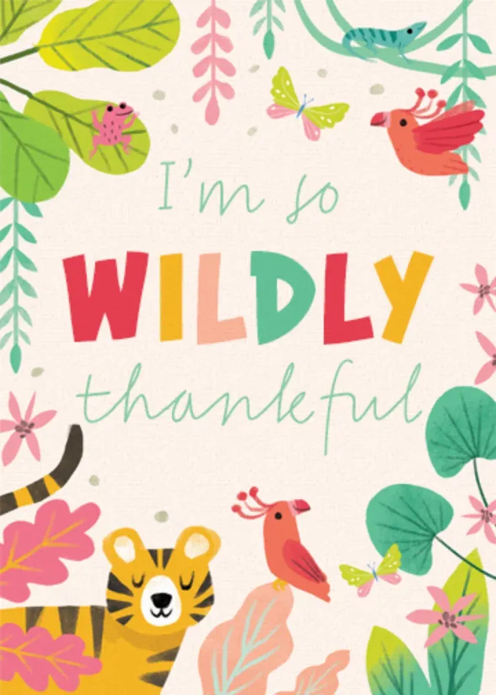 Wild Thanks card front