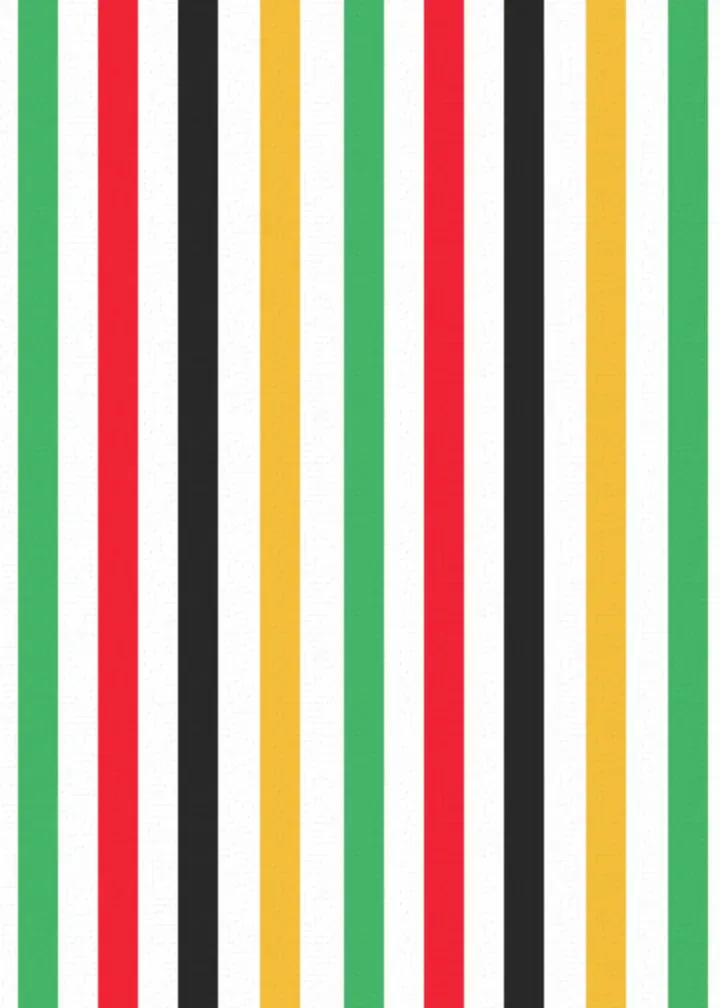 Juneteenth Confetti Photo card inside left