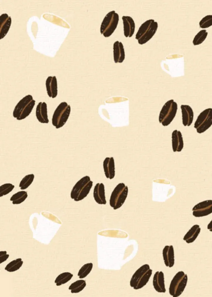 Latte Congrats card inside left