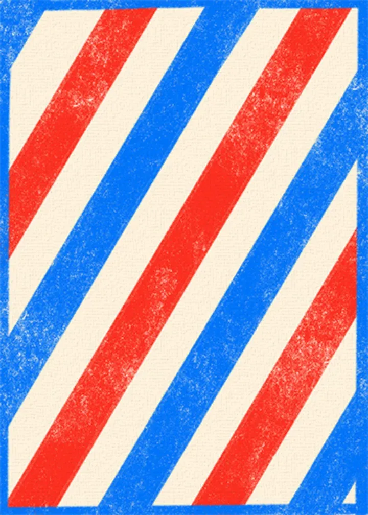 Cut Above Father's Day card inside left