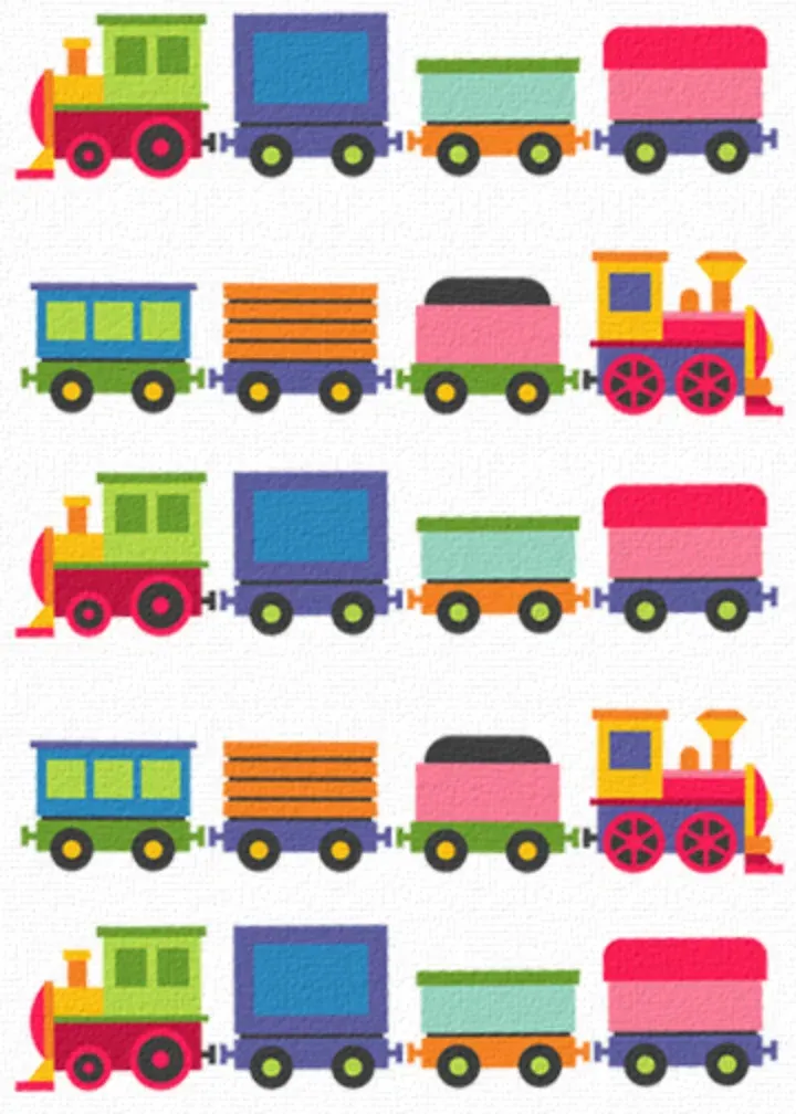 Birthday Express card inside left