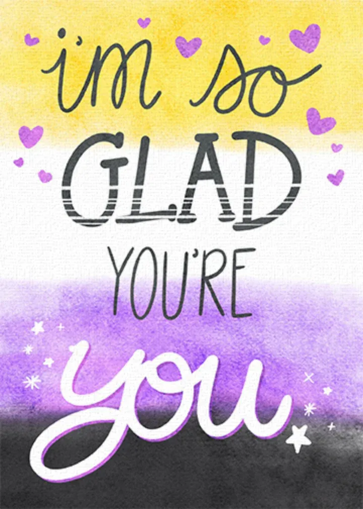 International Non-Binary Day | July 14 card front