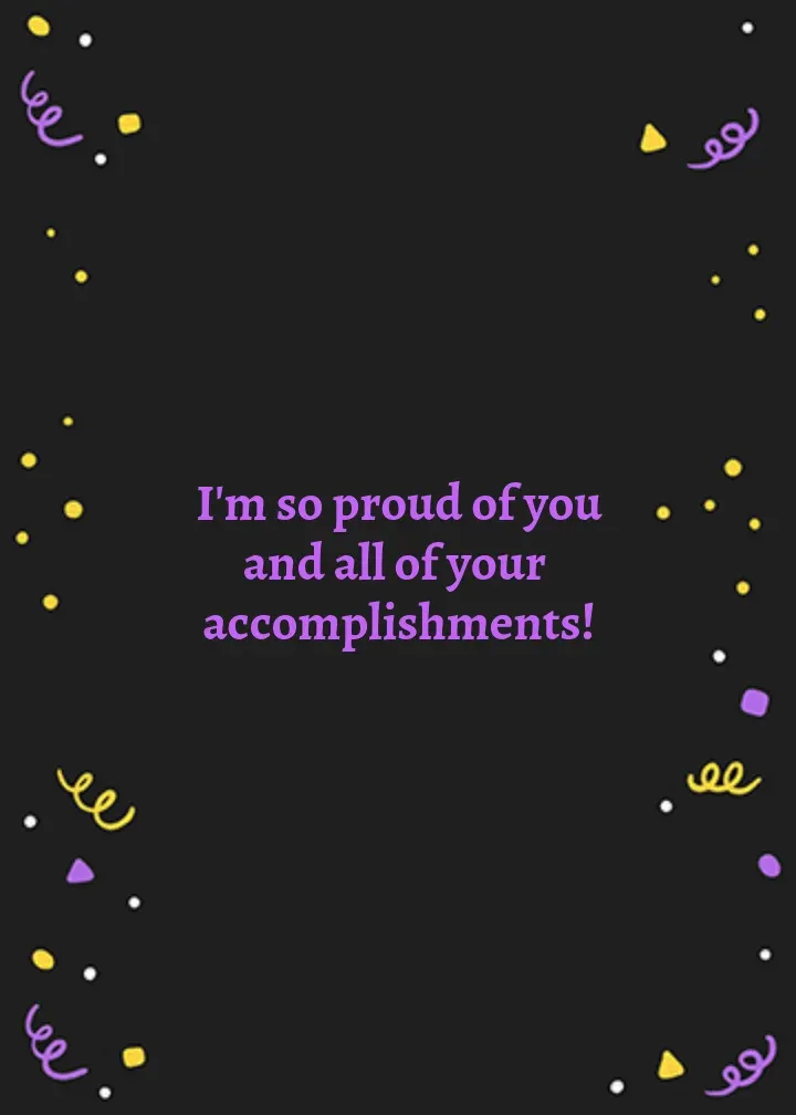 They Believe Confetti card inside right