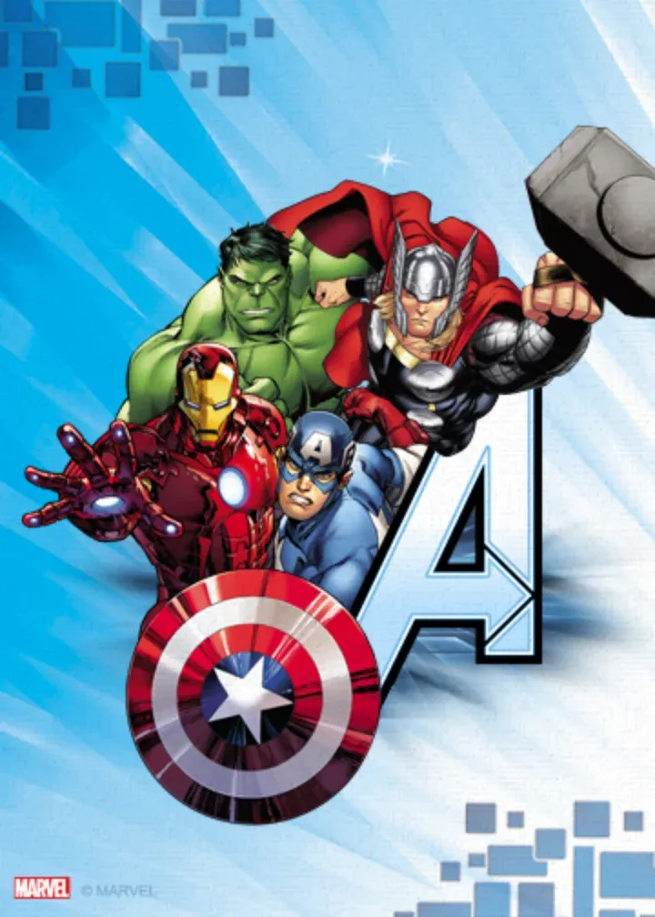 Avengers | Father's Day card inside left