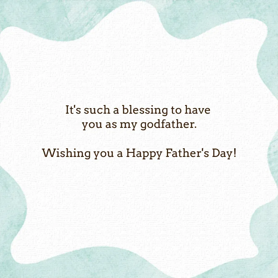 Godfather Foliage card inside right