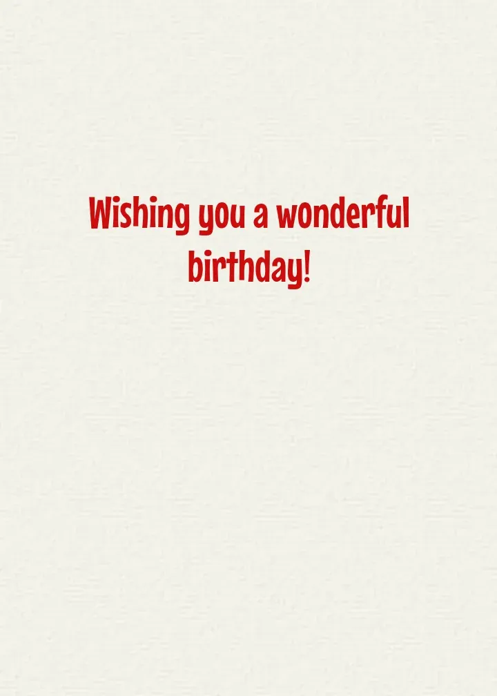 Sailboat Kids Birthday card inside right