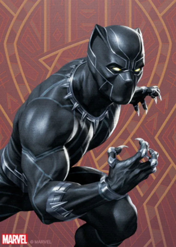 Black Panther | Birthday Wishes card inside left