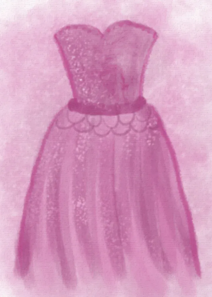 Quinceañera Pink Dress card inside left