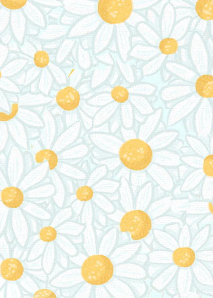 Daisy Anniversary card inside left