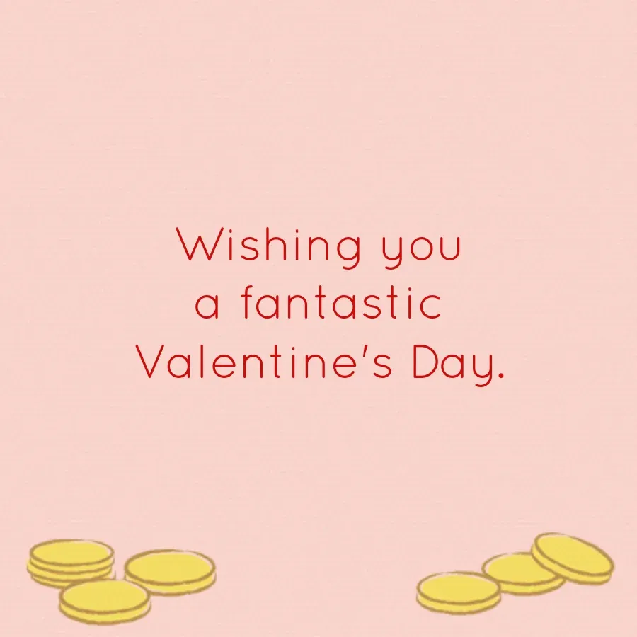 Fantastic Beasts | Happy Valentine's Day card inside right