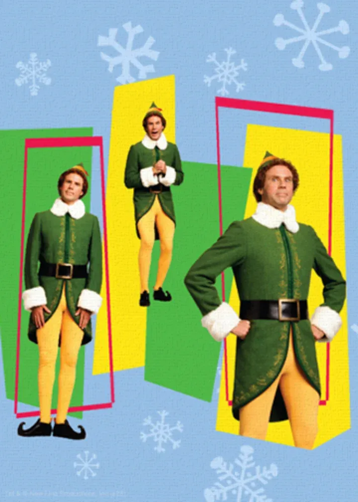 Elf | Cotton Headed Merry Christmas card inside left