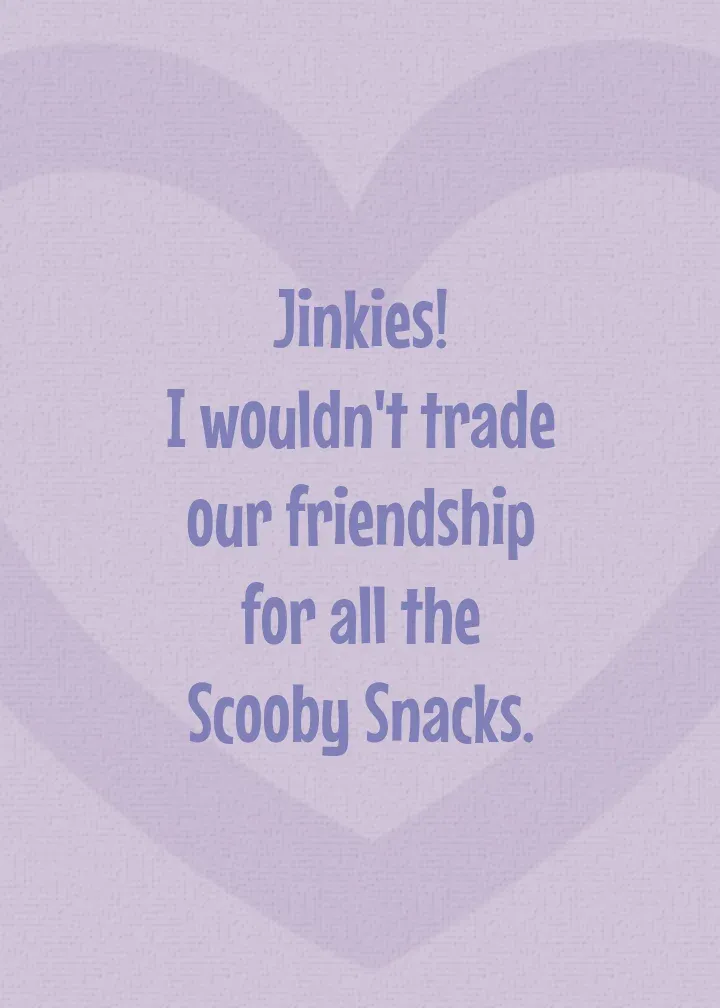 Daphne & Velma Happy Galentine's Day card inside right